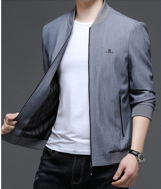 “Backstreet” Men’s Casual Designer Minimalistic Windbreaker Jacket