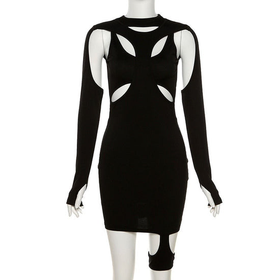 "Call Me By My Name" Women’s Sexy Slim Fit Bodycon Mini Dress