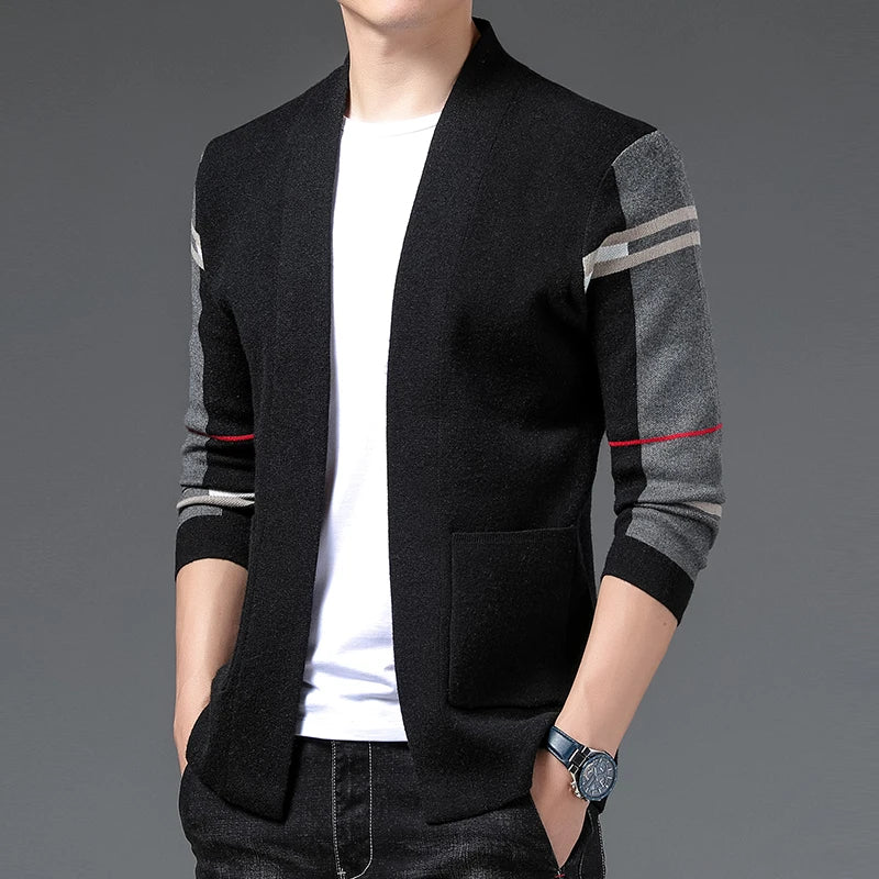 "The Justin" Men's Casual Knitted Designer Cardigan