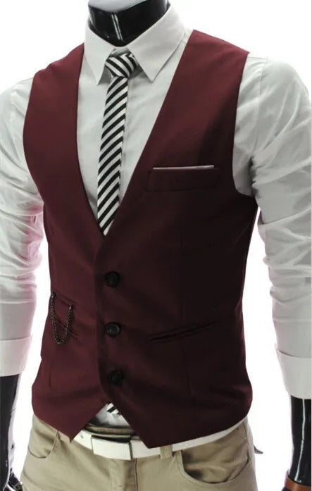“The VIP” Men’s Business Casual Suit Vest