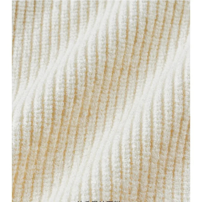 “Vivian” Women’s Knitted V-Neck Cashmere Sweater