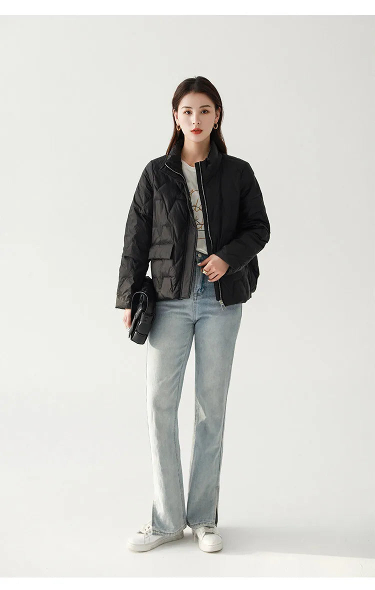 “Winter” Women’s Long Sleeve Quilted Winter Jacket