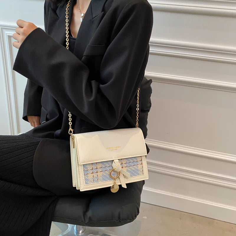 “SN Fashion” Women’s Casual Dual Color Designer Shoulder Bag