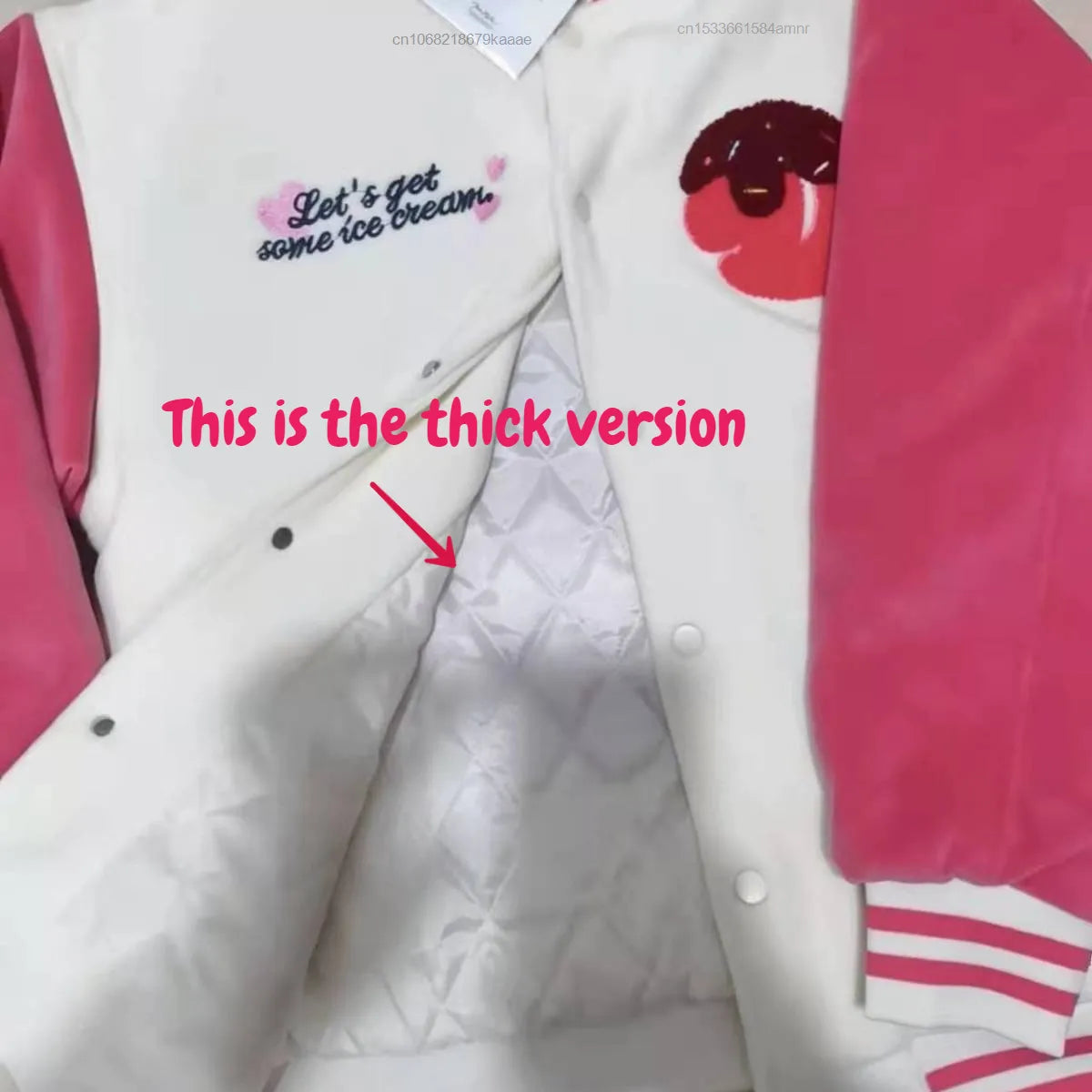 “Hello Kitty” Cute Embroidered Y2K Style Designer Plush Varsity Jacket