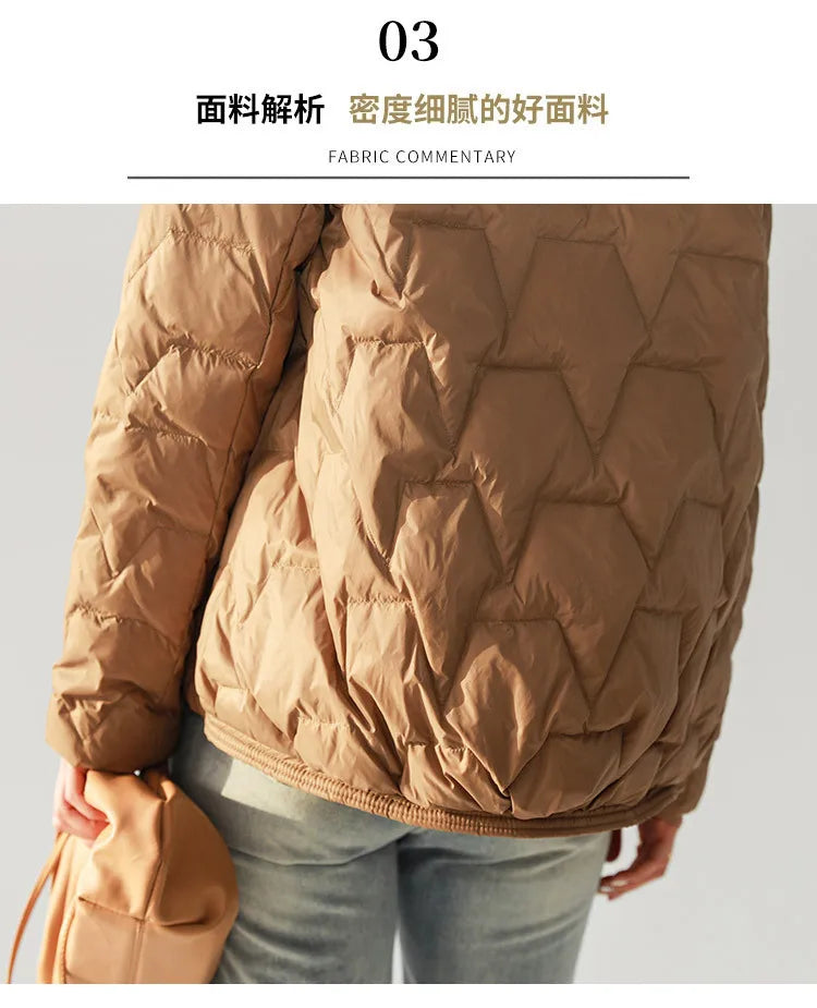 “Winter” Women’s Long Sleeve Quilted Winter Jacket